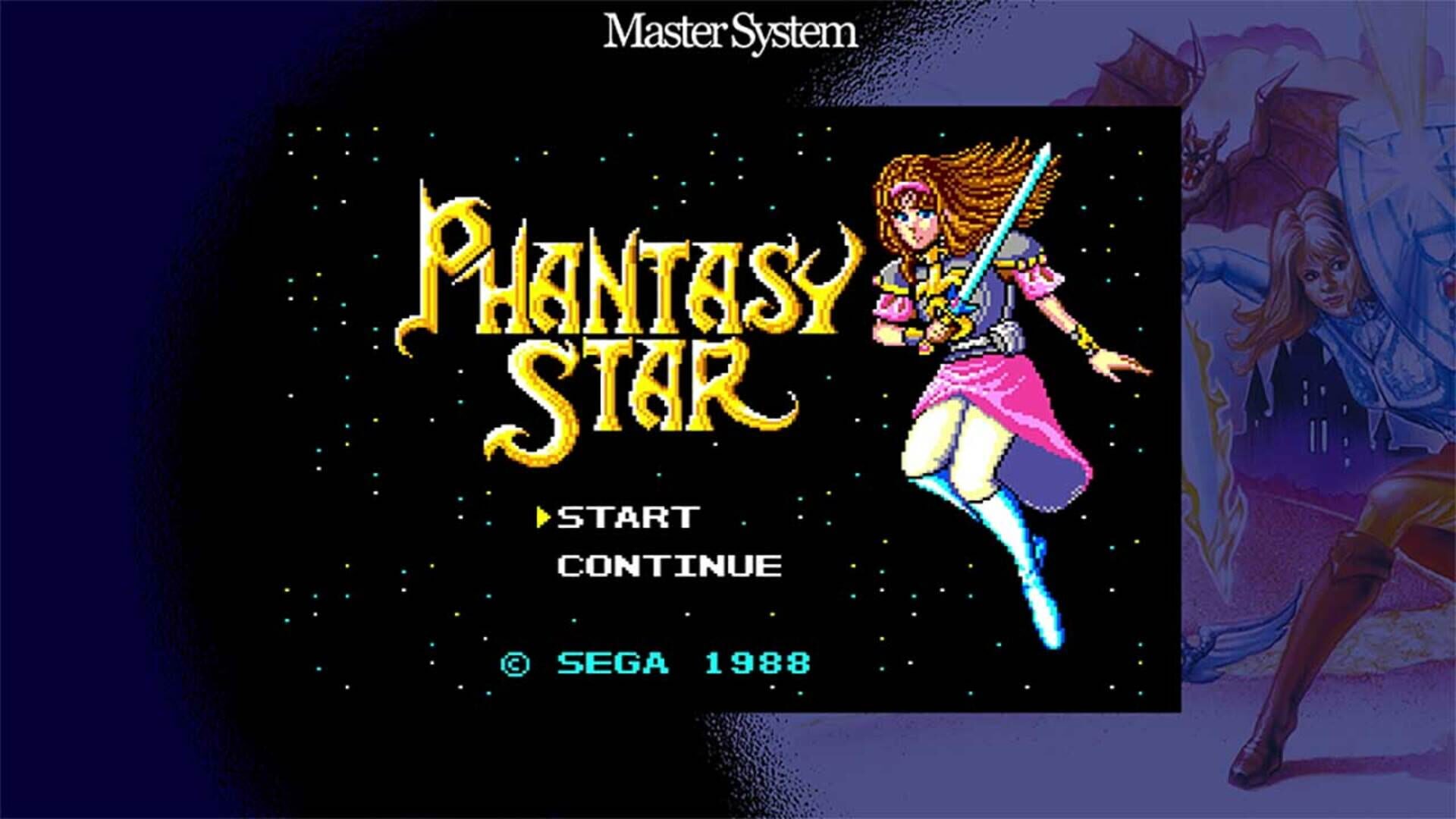 Sega Ages Phantasy Star screenshot 1