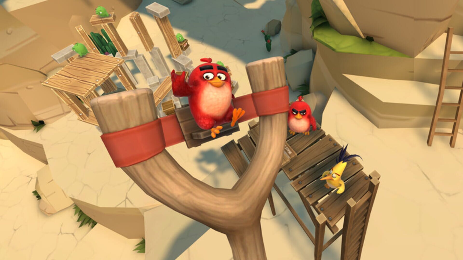 Angry Birds VR: Isle of Pigs screenshot 1