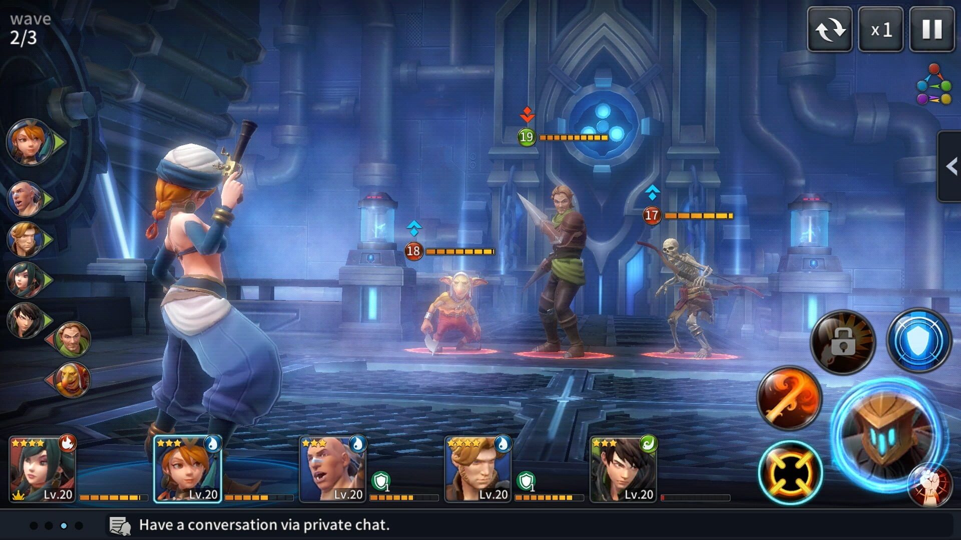 The War of Genesis: Battle of Antaria screenshot 1