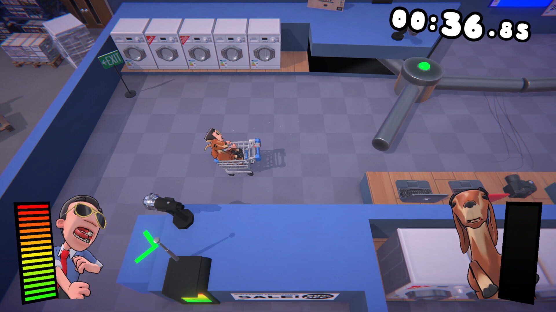 Supermarket Shriek screenshot 1