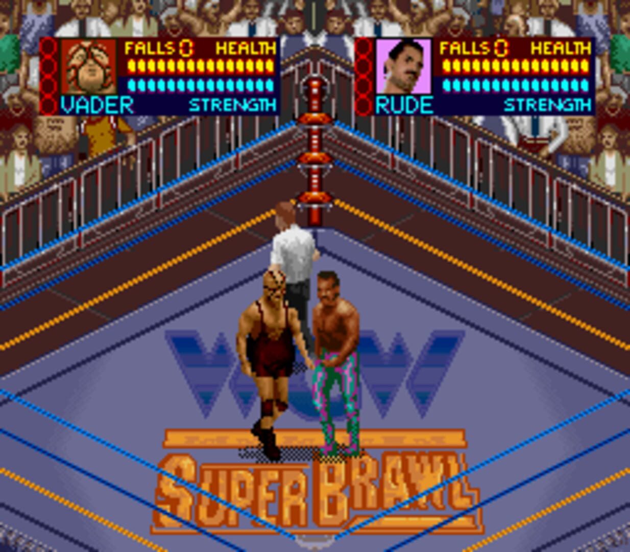 WCW SuperBrawl Wrestling screenshot 1