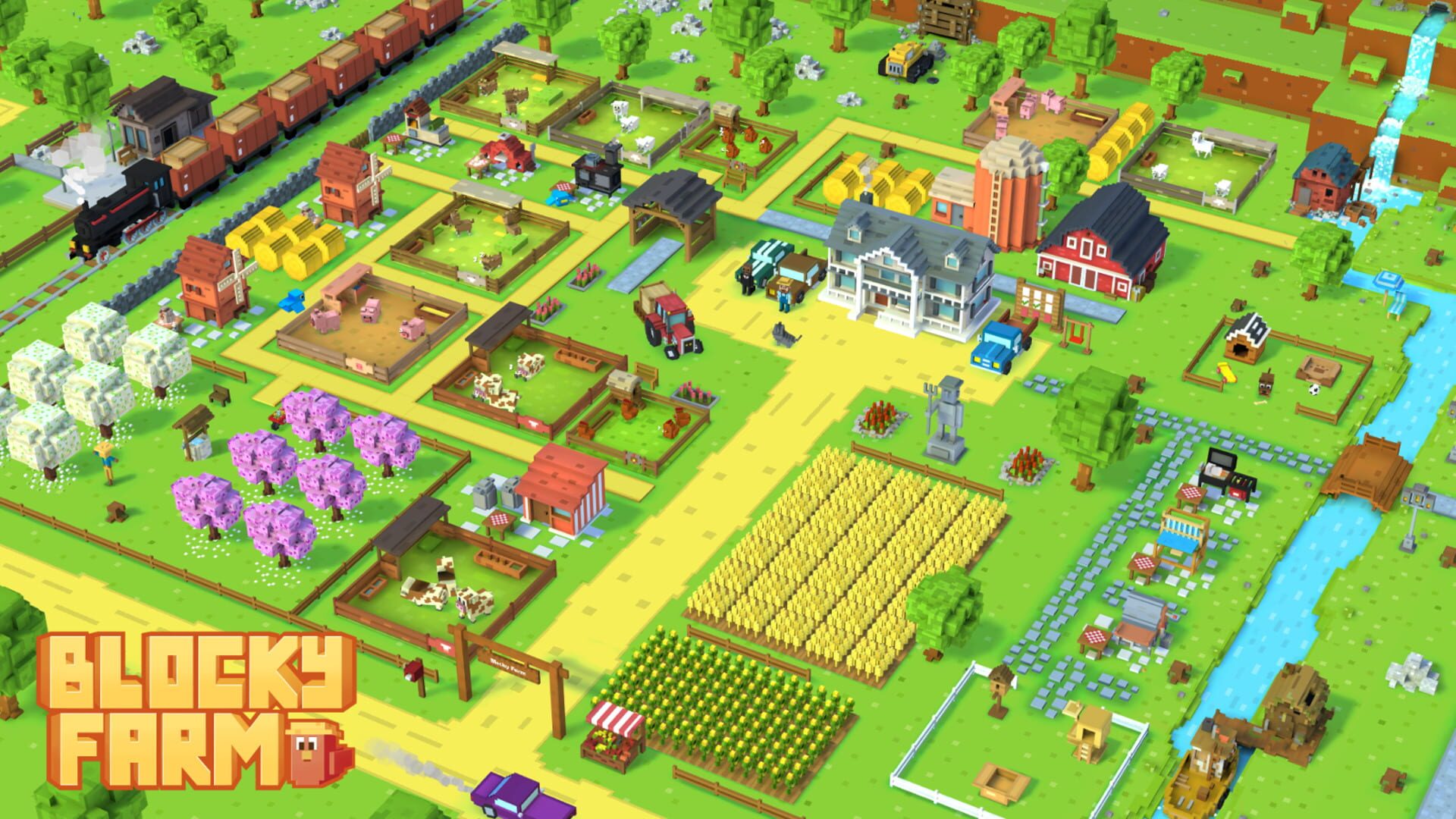 Blocky Farm screenshot 1