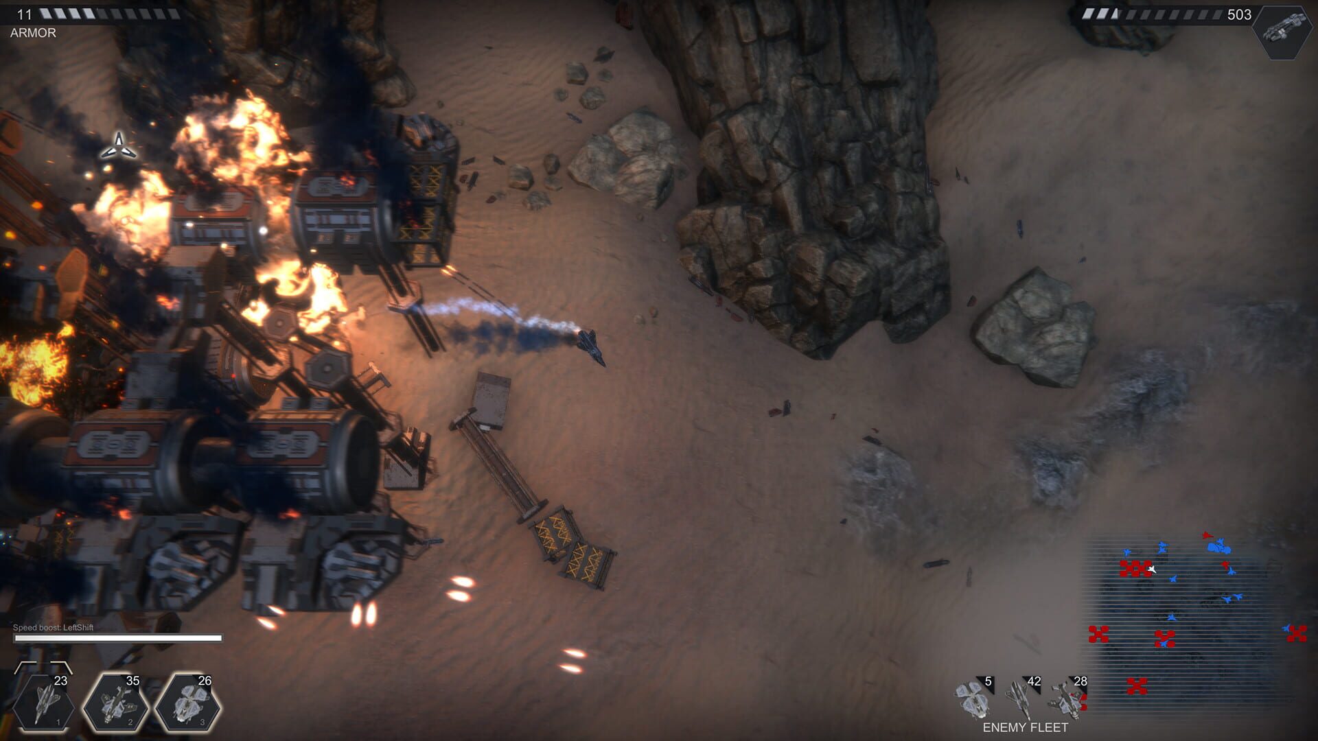 Sky of Destruction screenshot 1