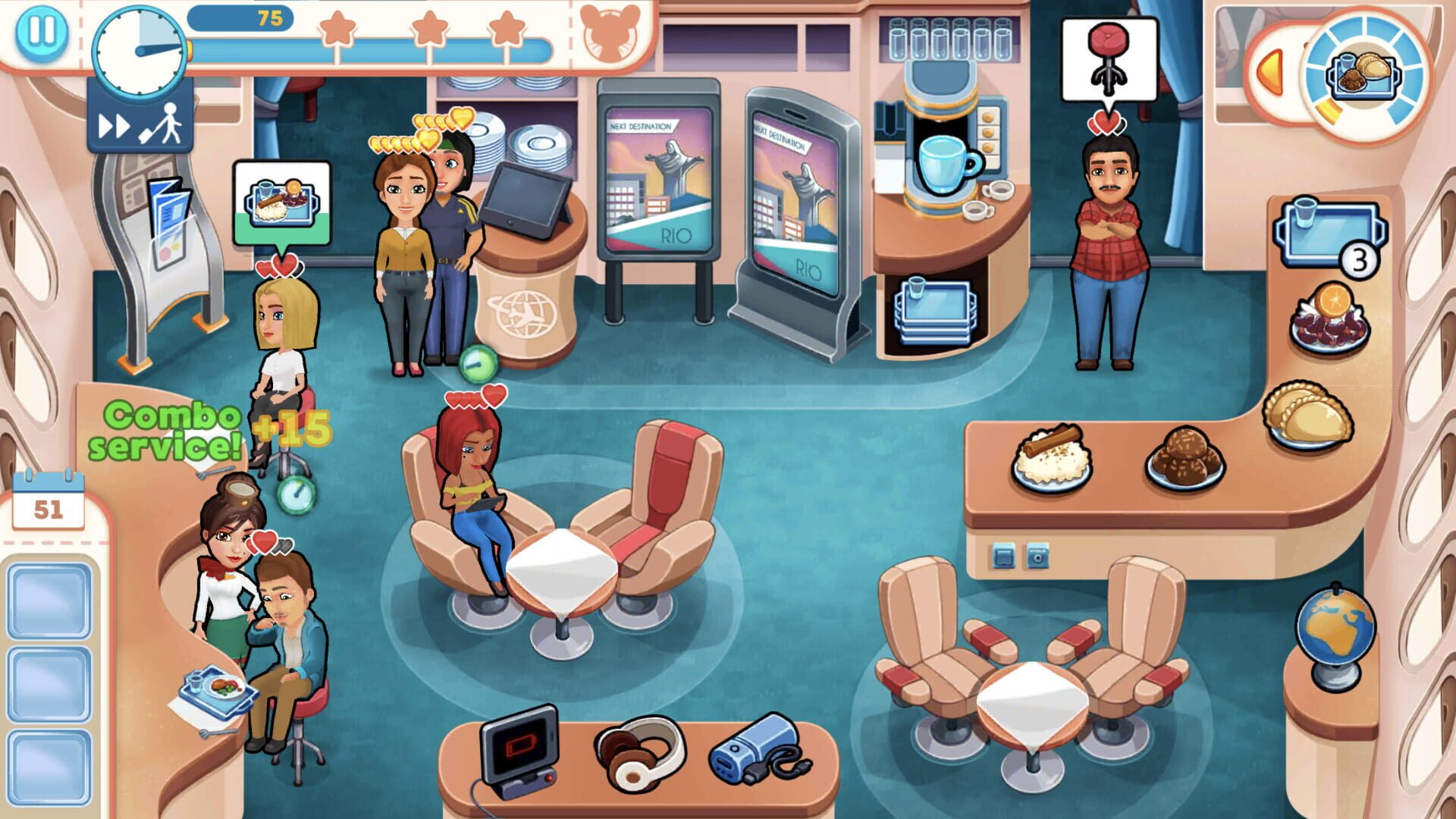 Amber's Airline: 7 Wonders screenshot 1