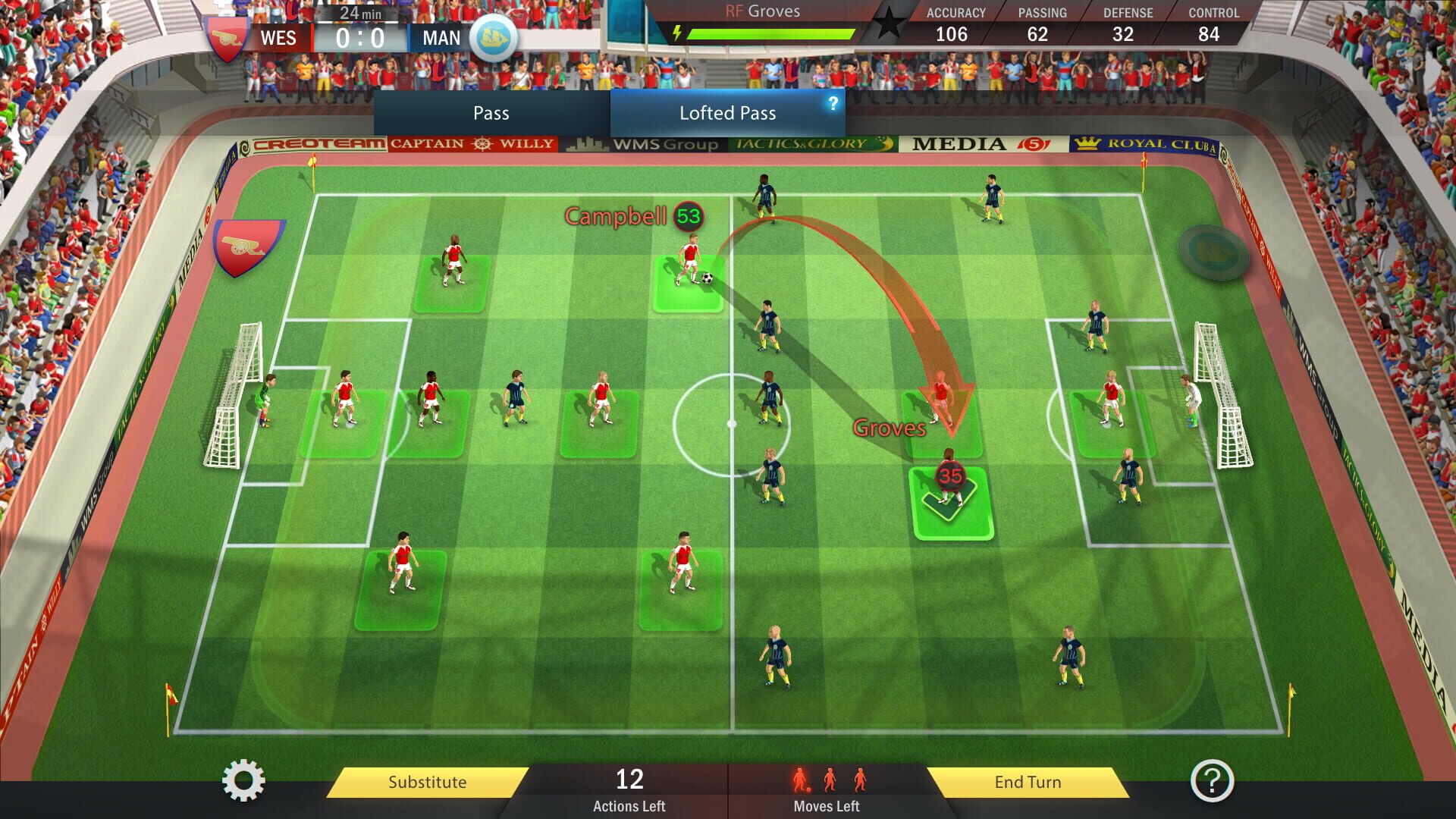 Football, Tactics & Glory screenshot 1
