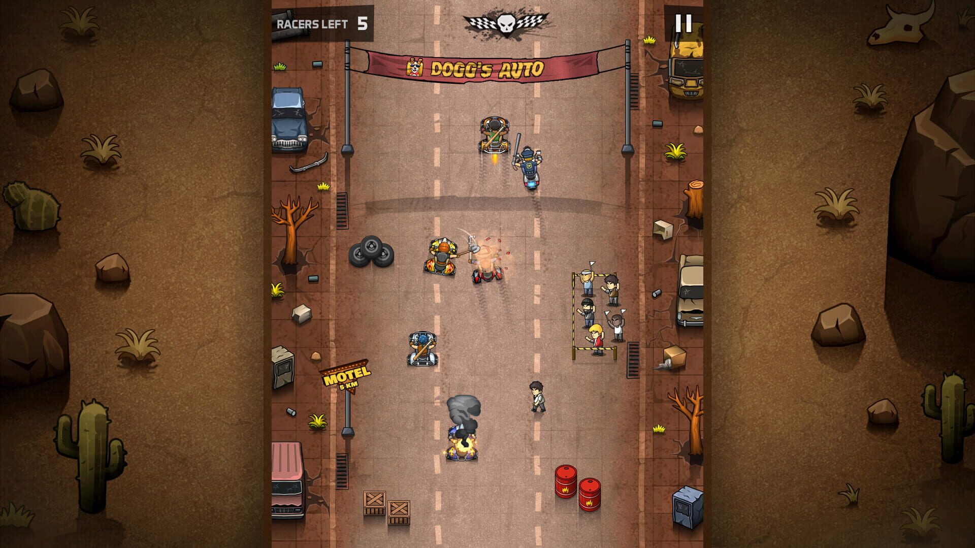 Rude Racers screenshot 1