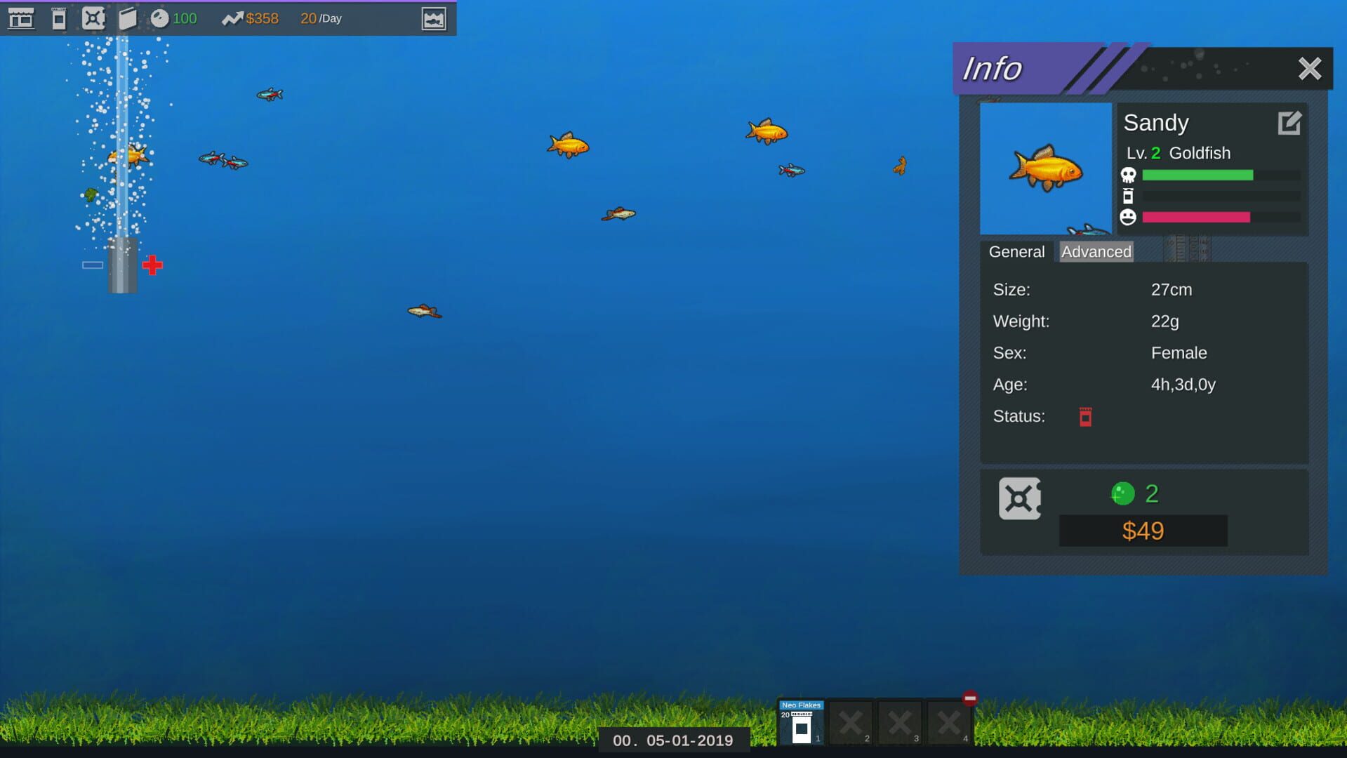 Fish Simulator: Aquarium Manager screenshot 1