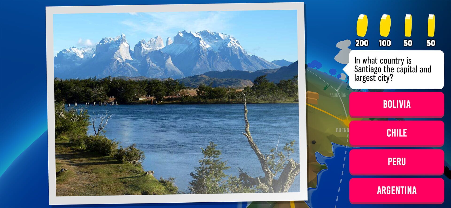 Exactamundo: World Trivia Tour screenshot 1