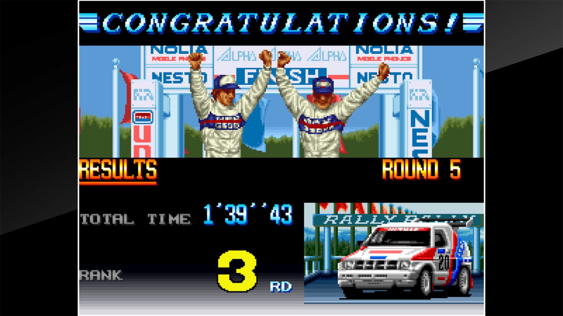 ACA Neo Geo: Thrash Rally screenshot 1