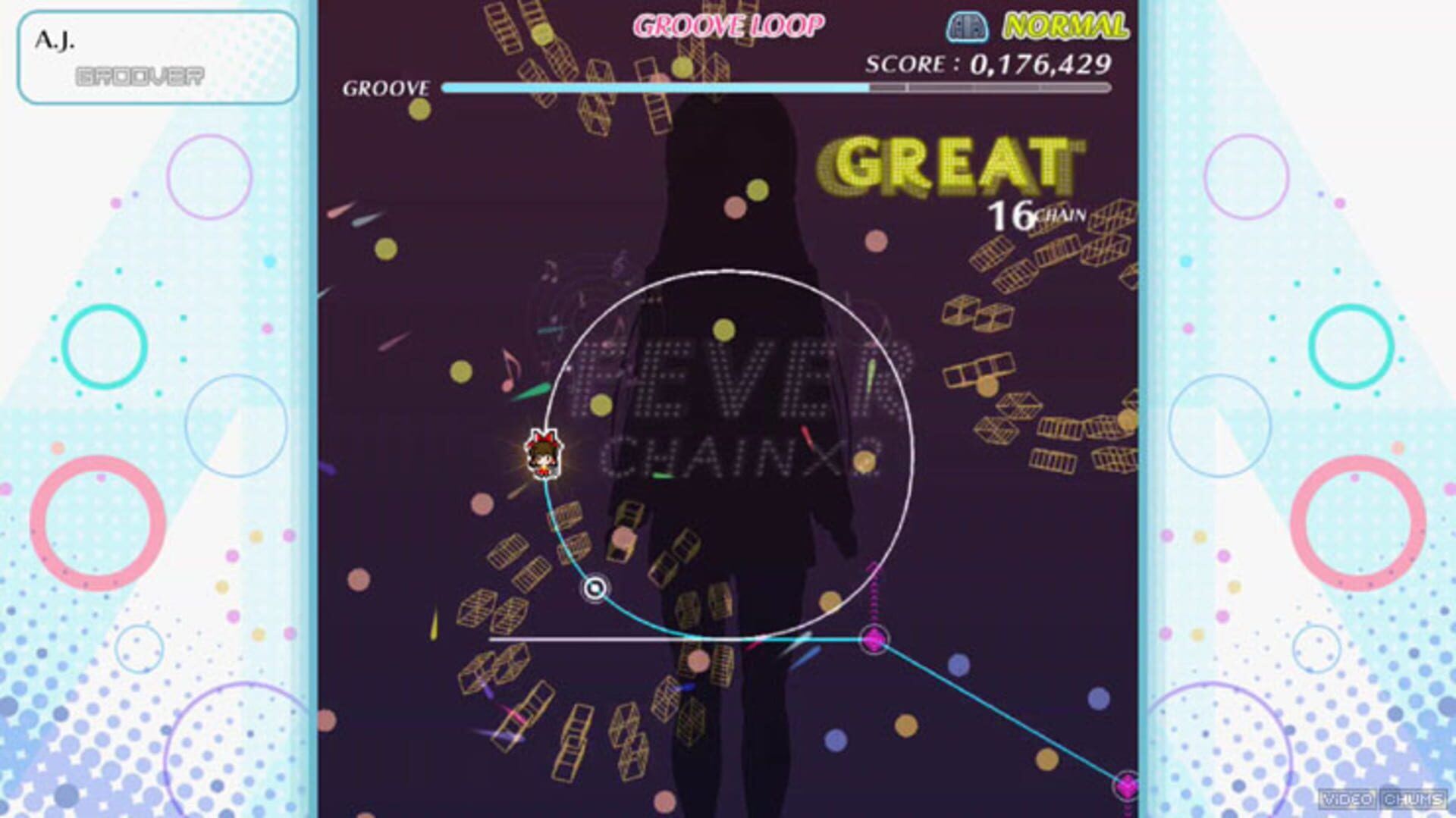 Groove Coaster: Wai Wai Party!!!! screenshot 1