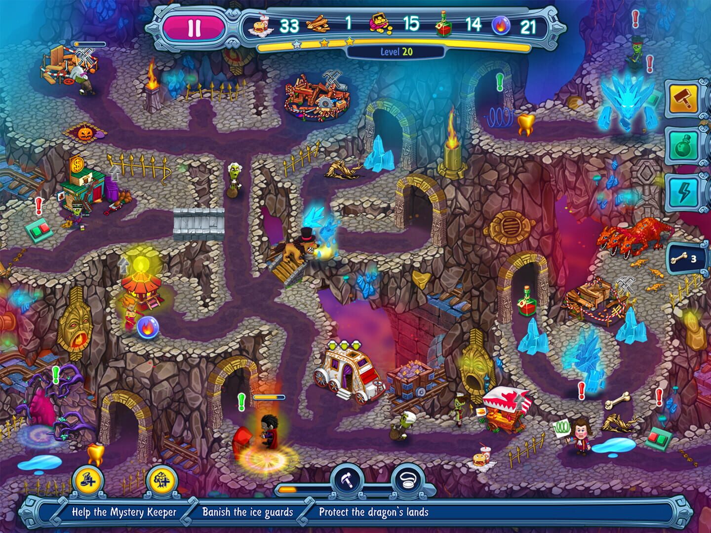 Incredible Dracula: The Ice Kingdom screenshot 1
