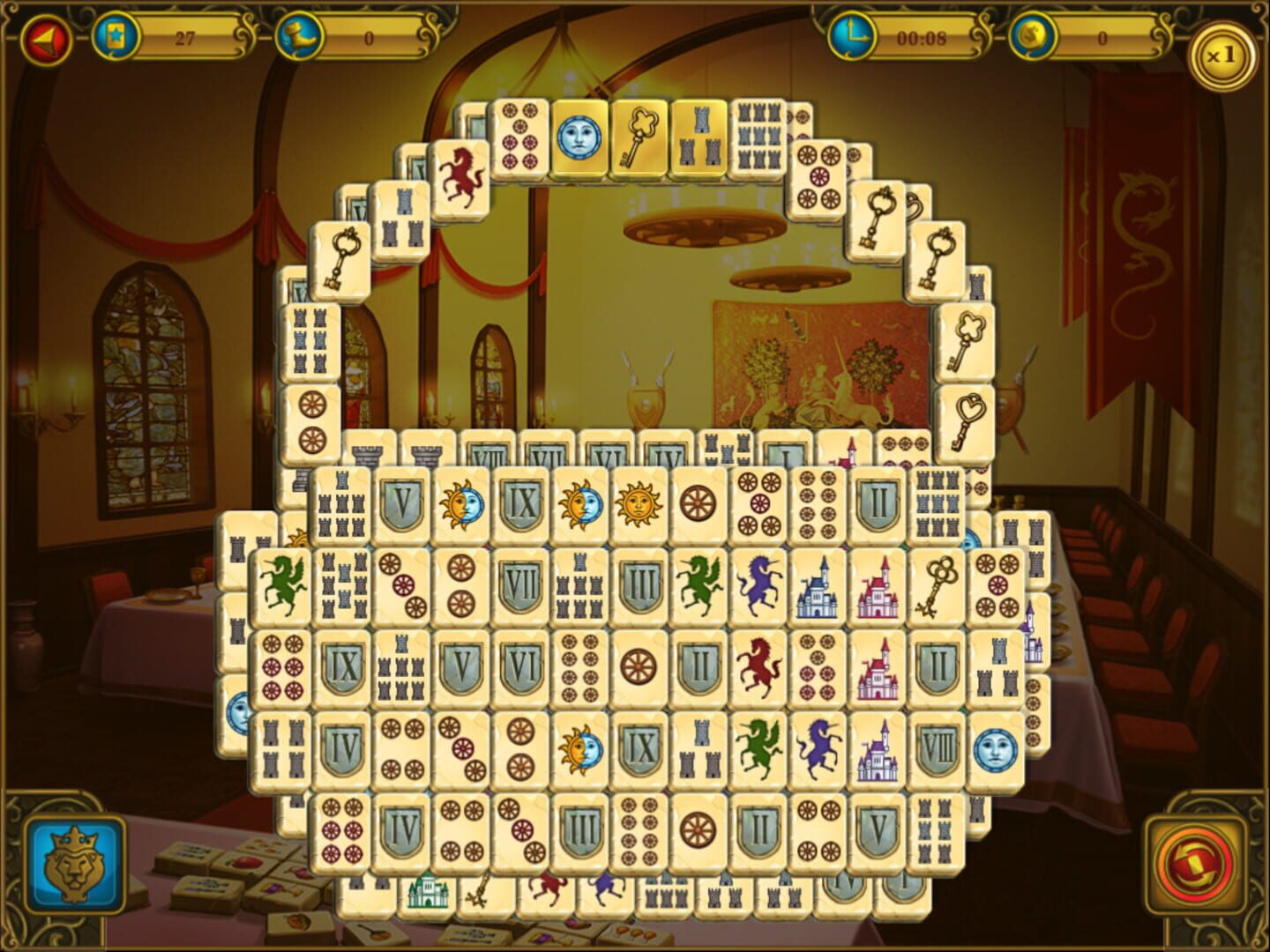Mahjong Royal Towers screenshot 1