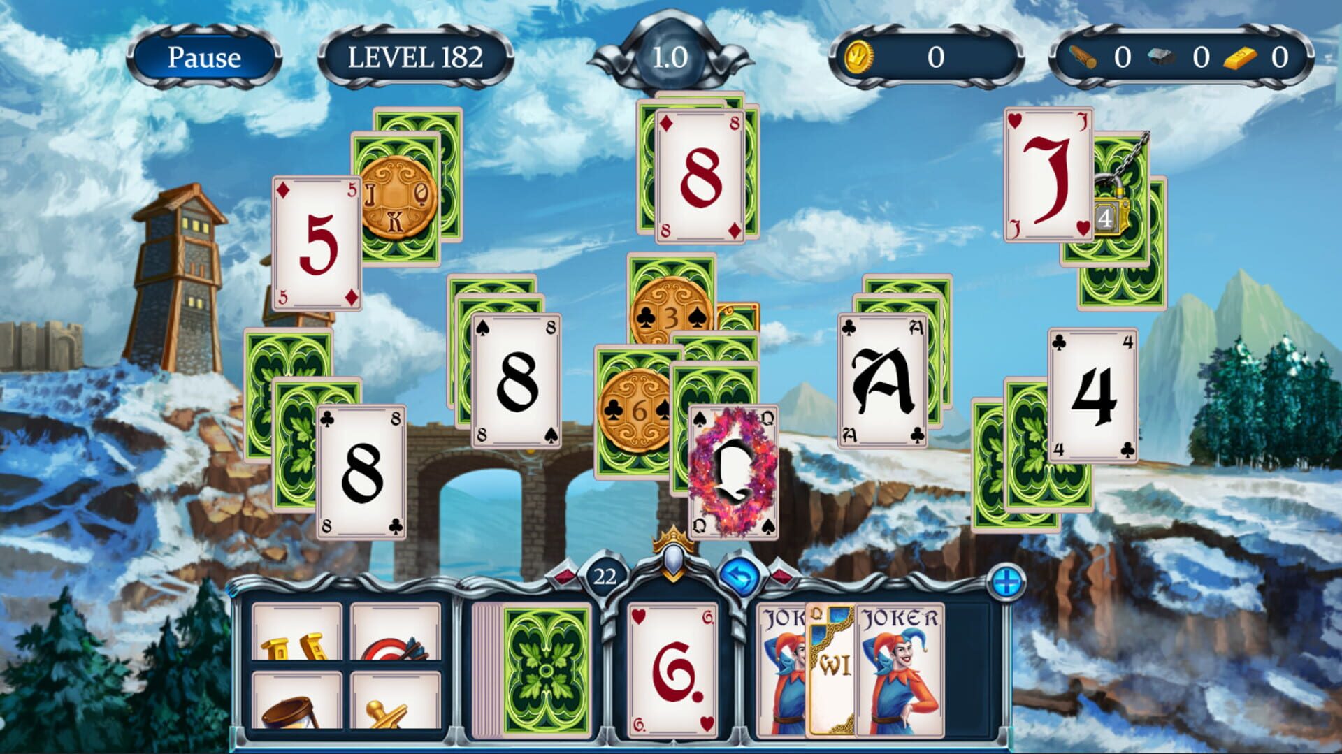 Call of Honor: Solitaire screenshot 1