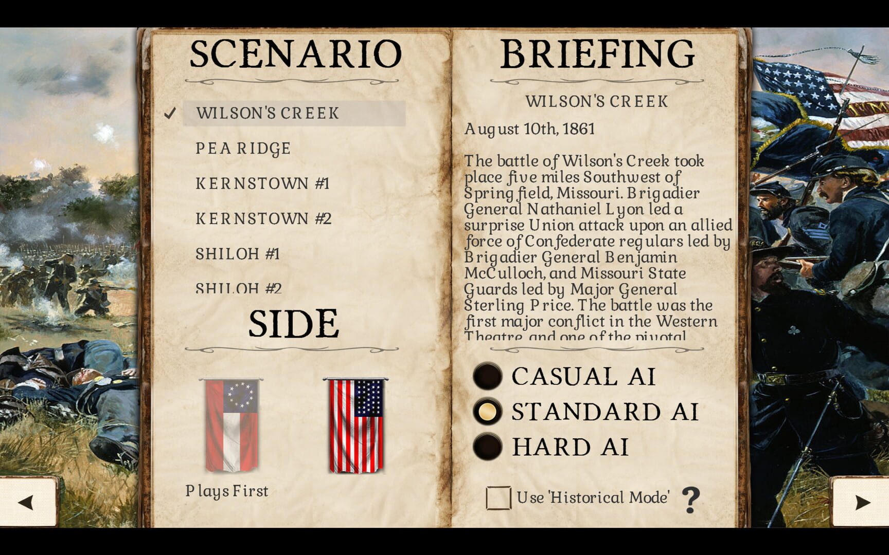 Great Battles of the American Civil War screenshot 1