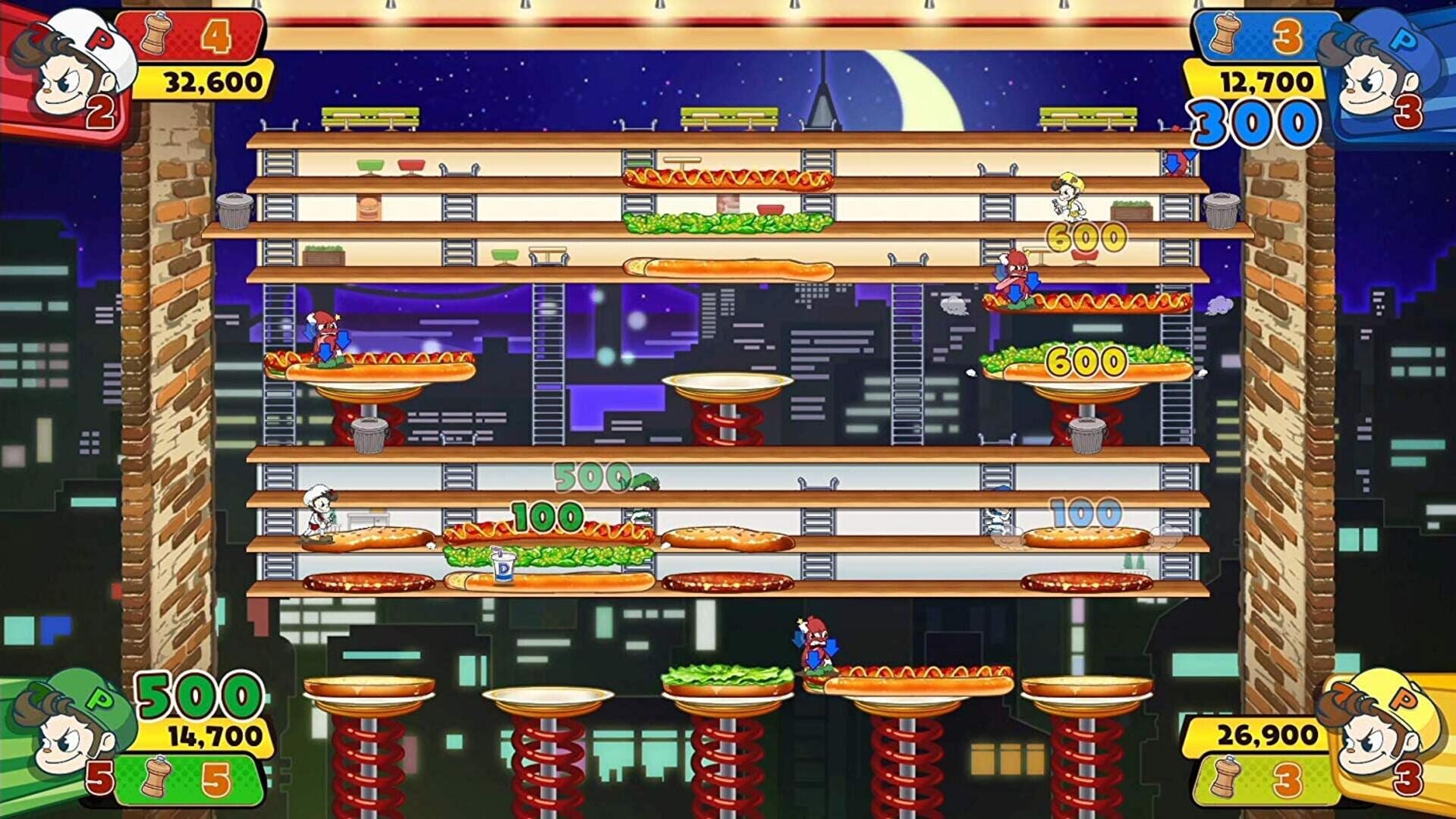 BurgerTime Party! screenshot 1