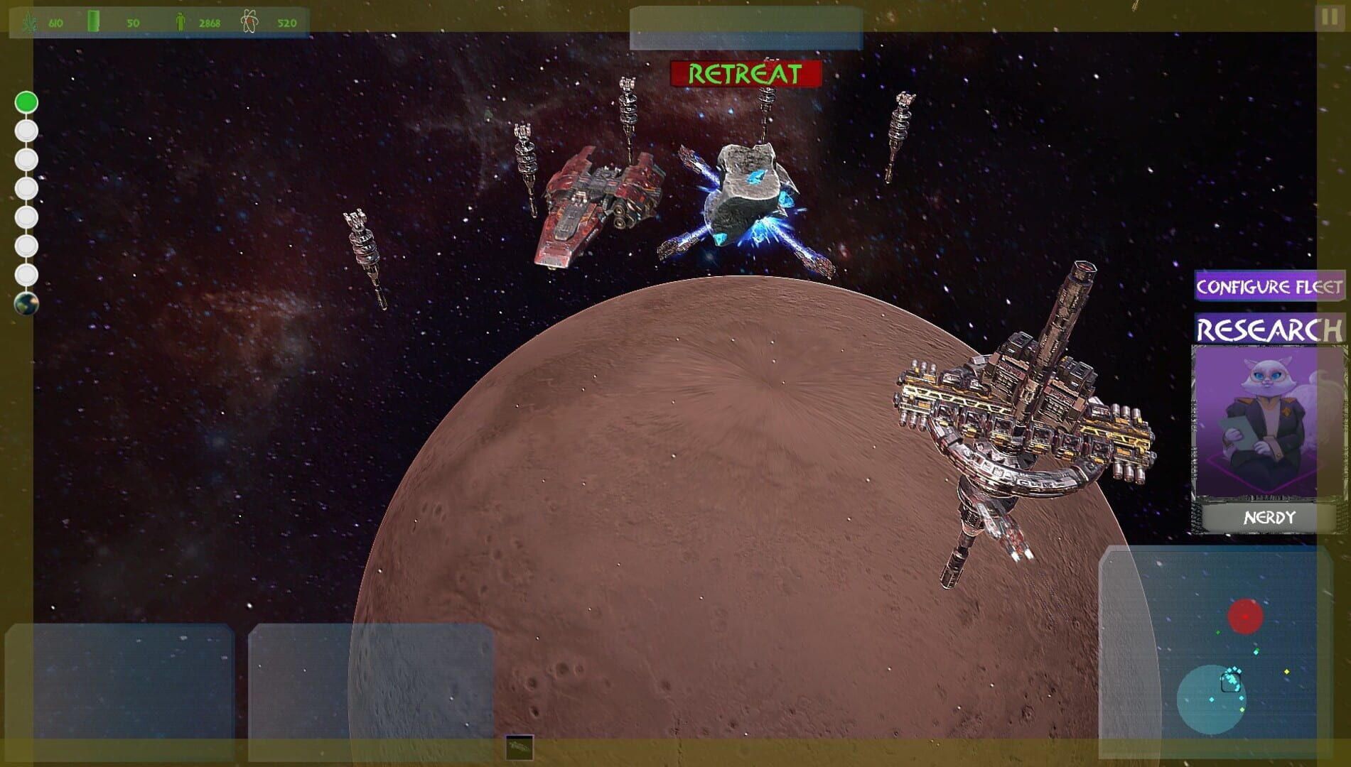 Grimalkin: Solar Defense Force screenshot 1