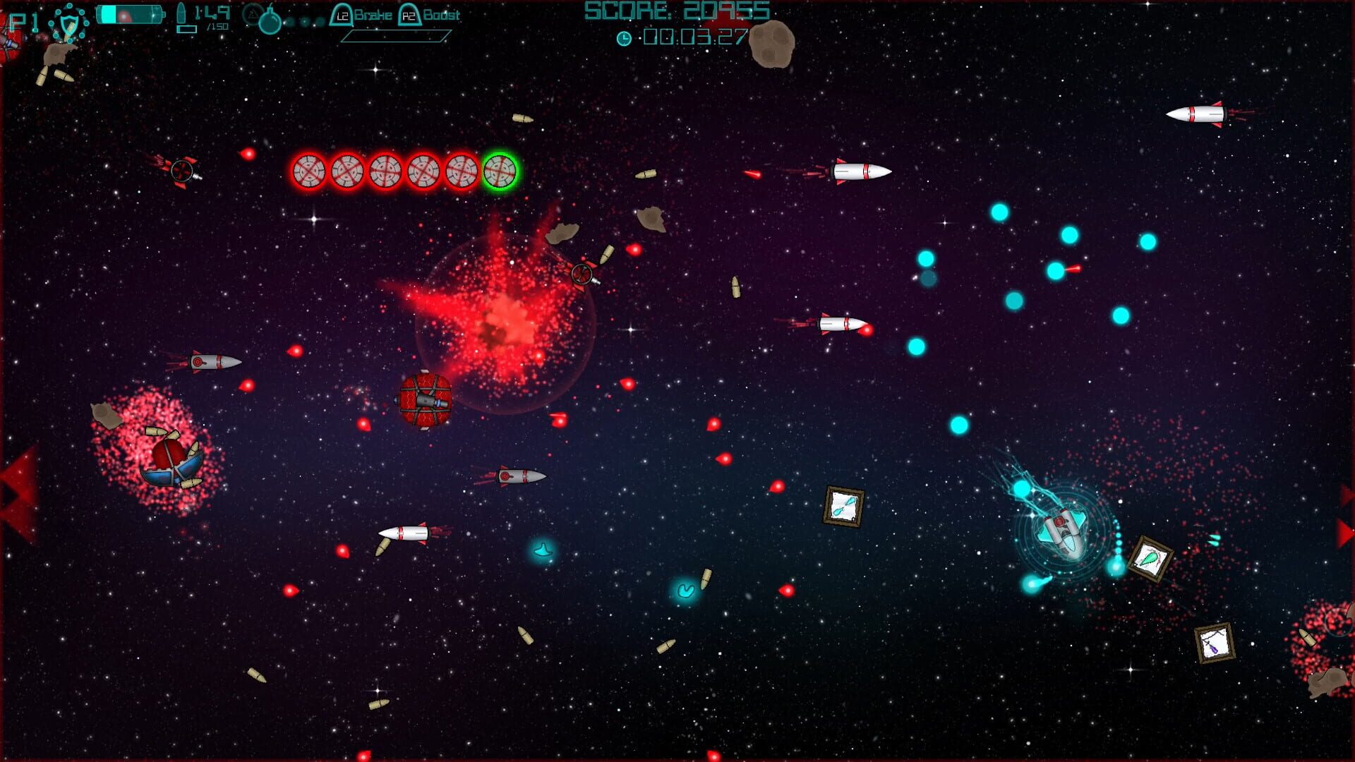 Super Mega Space Blaster Special Turbo screenshot 1