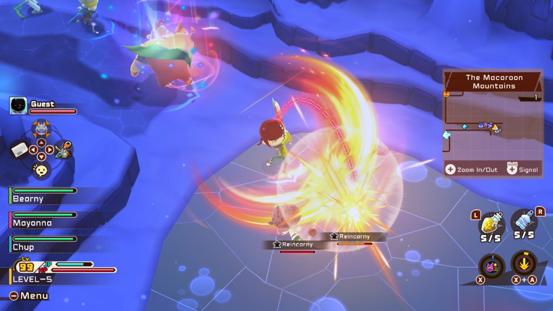 Snack World: The Dungeon Crawl - Gold screenshot 1