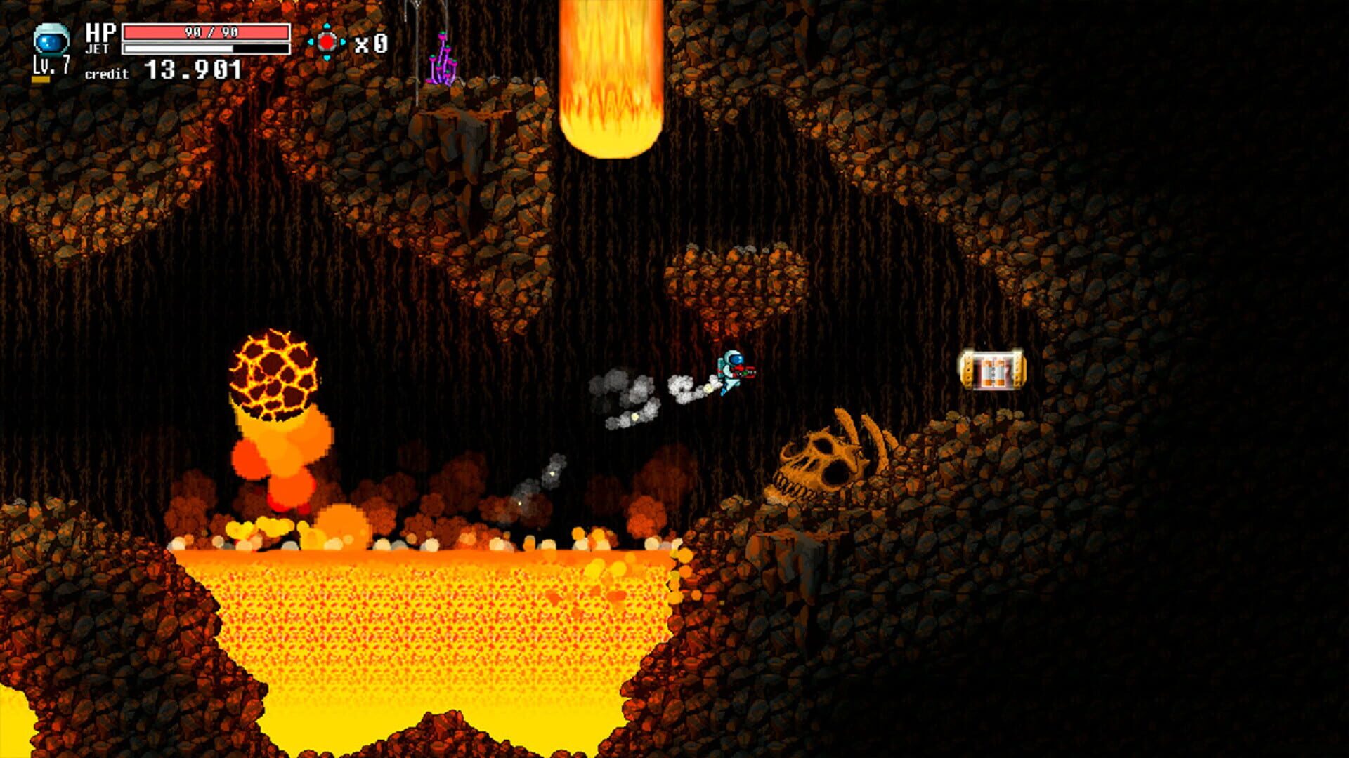 Willy Jetman: Astromonkey's Revenge screenshot 1