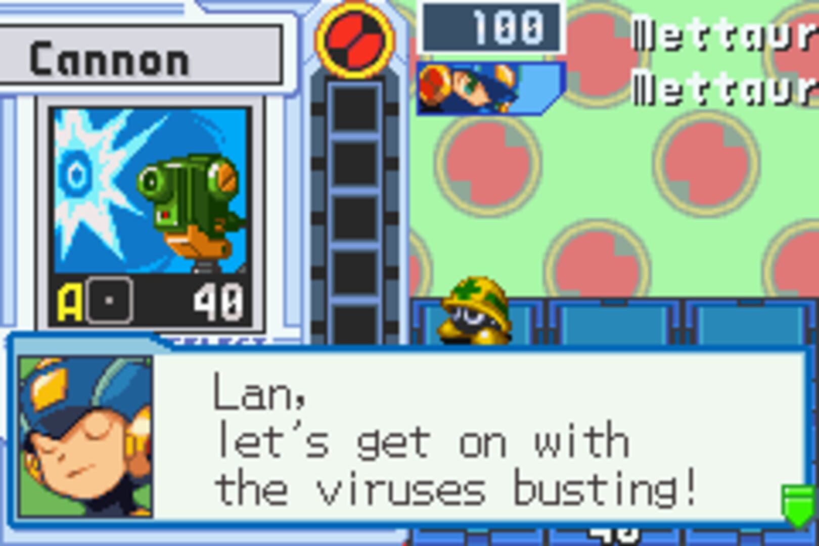 Mega Man Battle Network 4: Red Sun screenshot 1