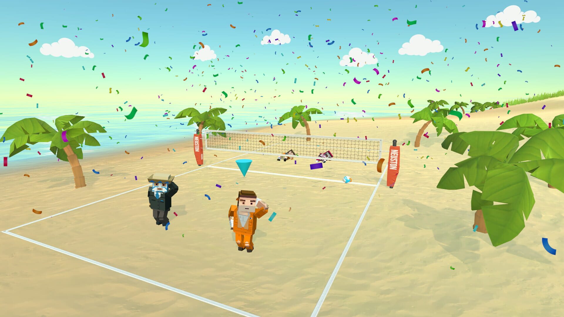 Volleyball Fever Flat screenshot 1