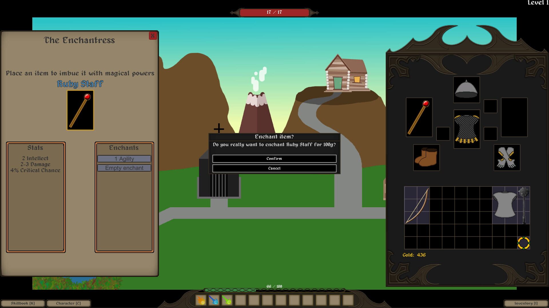 Dungeon of Rikka screenshot 1