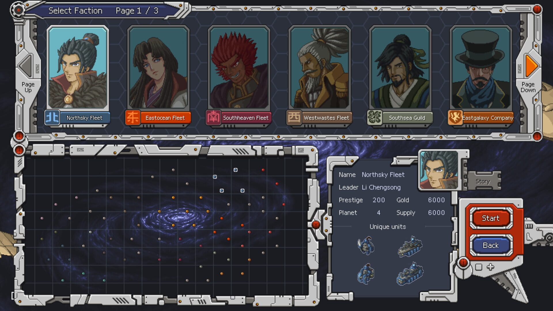 Chaos Galaxy screenshot 1