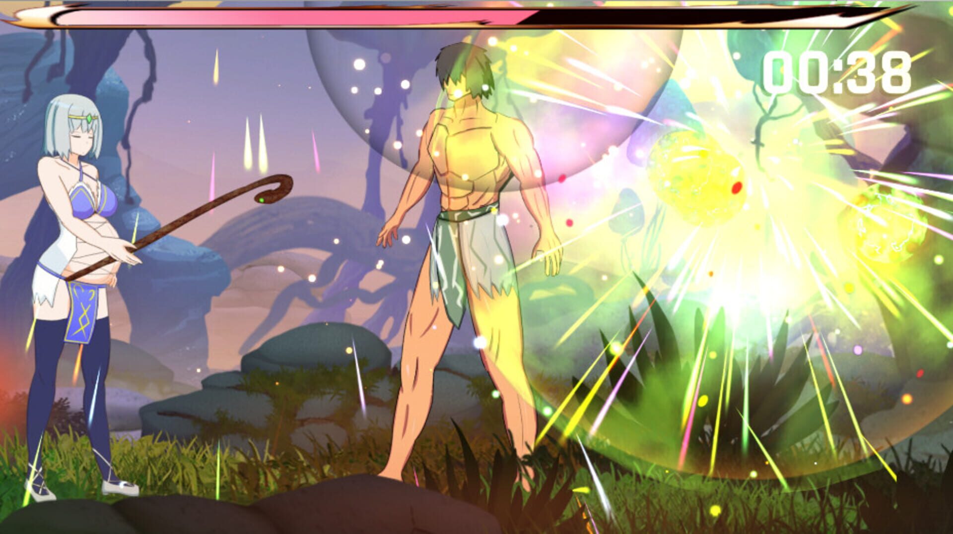 Strike!OvulationDivine Fist! Rebellion to Extinction! screenshot 1