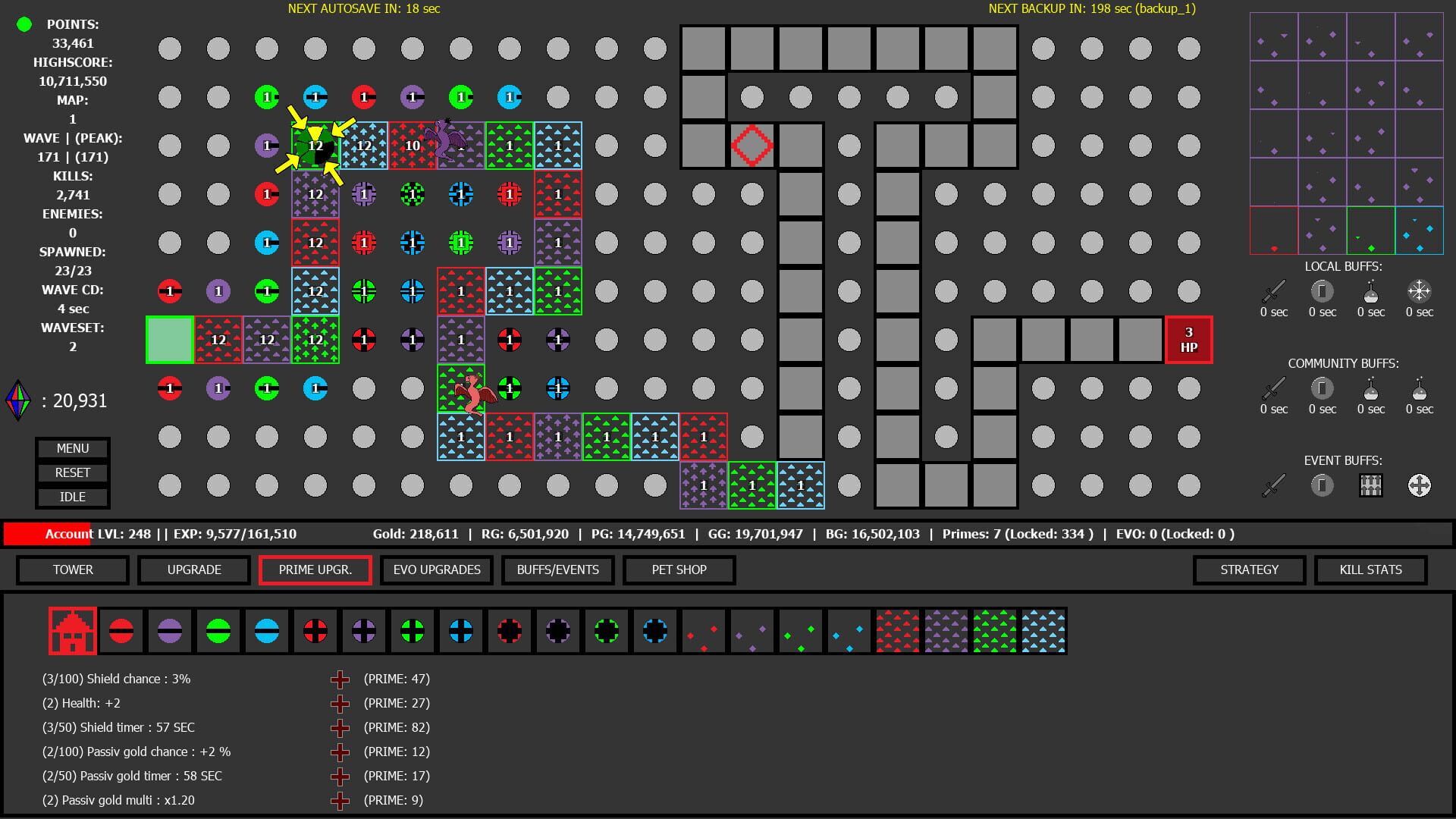 Color Defense screenshot 1