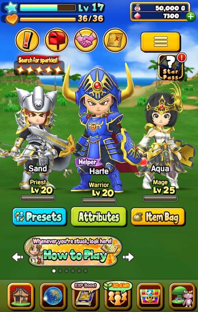 Dragon Quest of the Stars screenshot 1