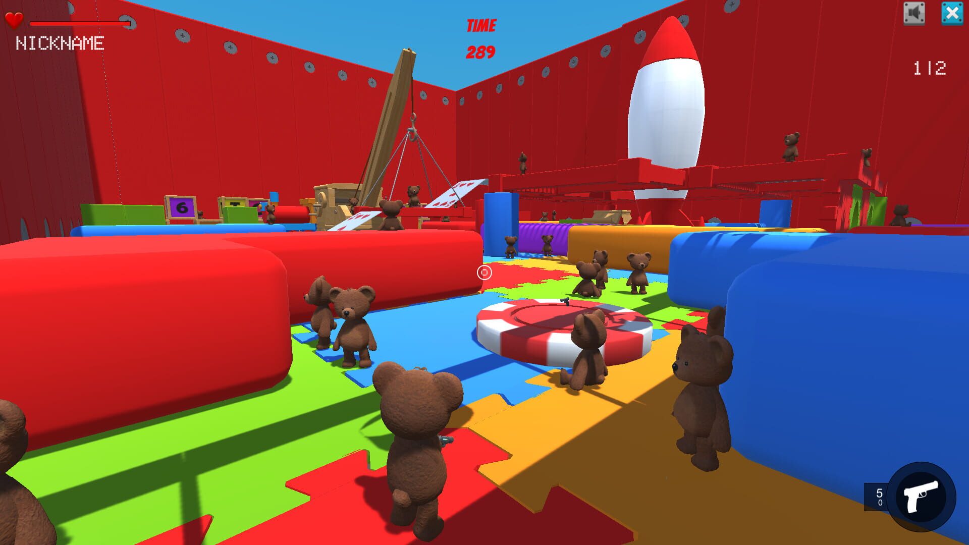 Teddy Bear Wars screenshot 1