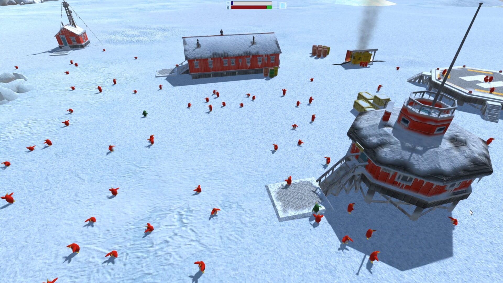 ManGuin: Penguin Apocalypse screenshot 1