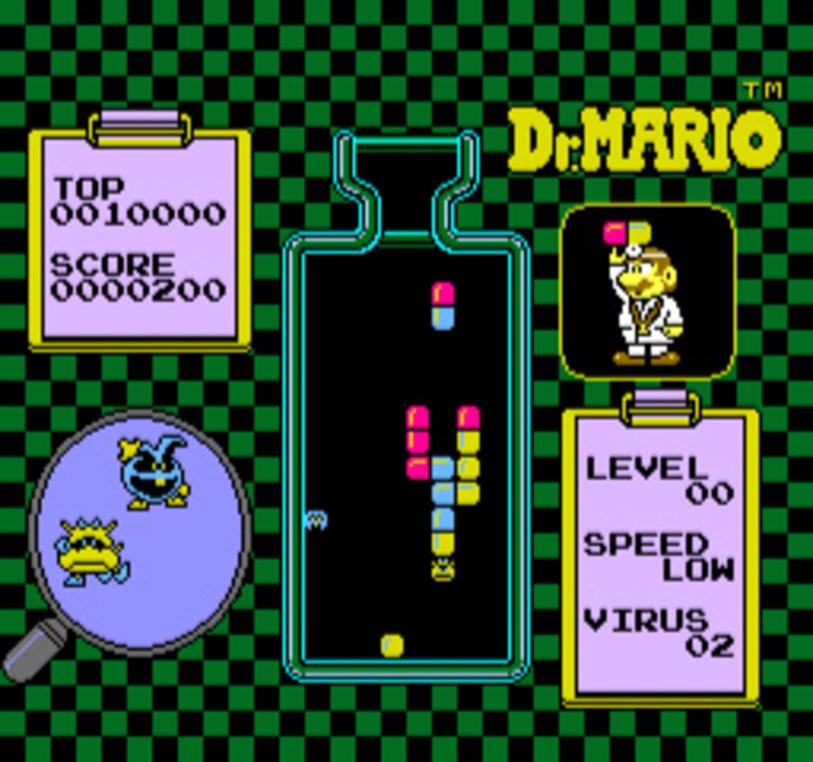 Vs. Dr. Mario screenshot 1