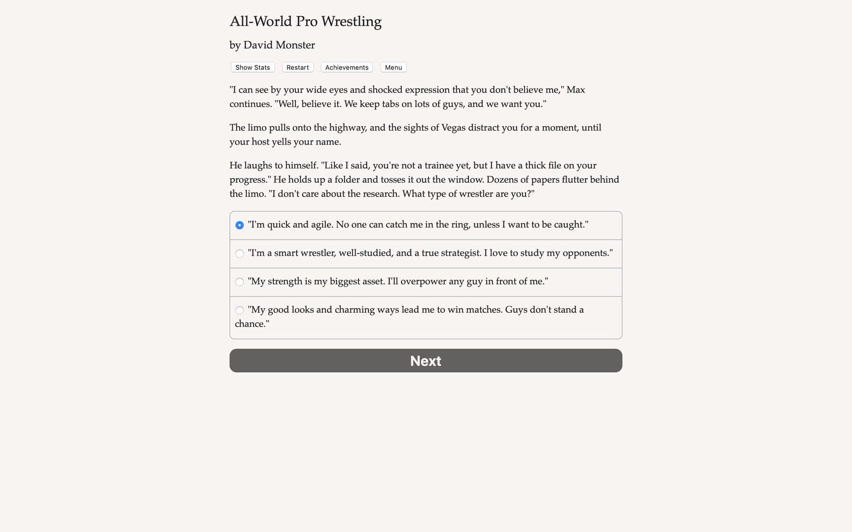 All World Pro Wrestling screenshot 1