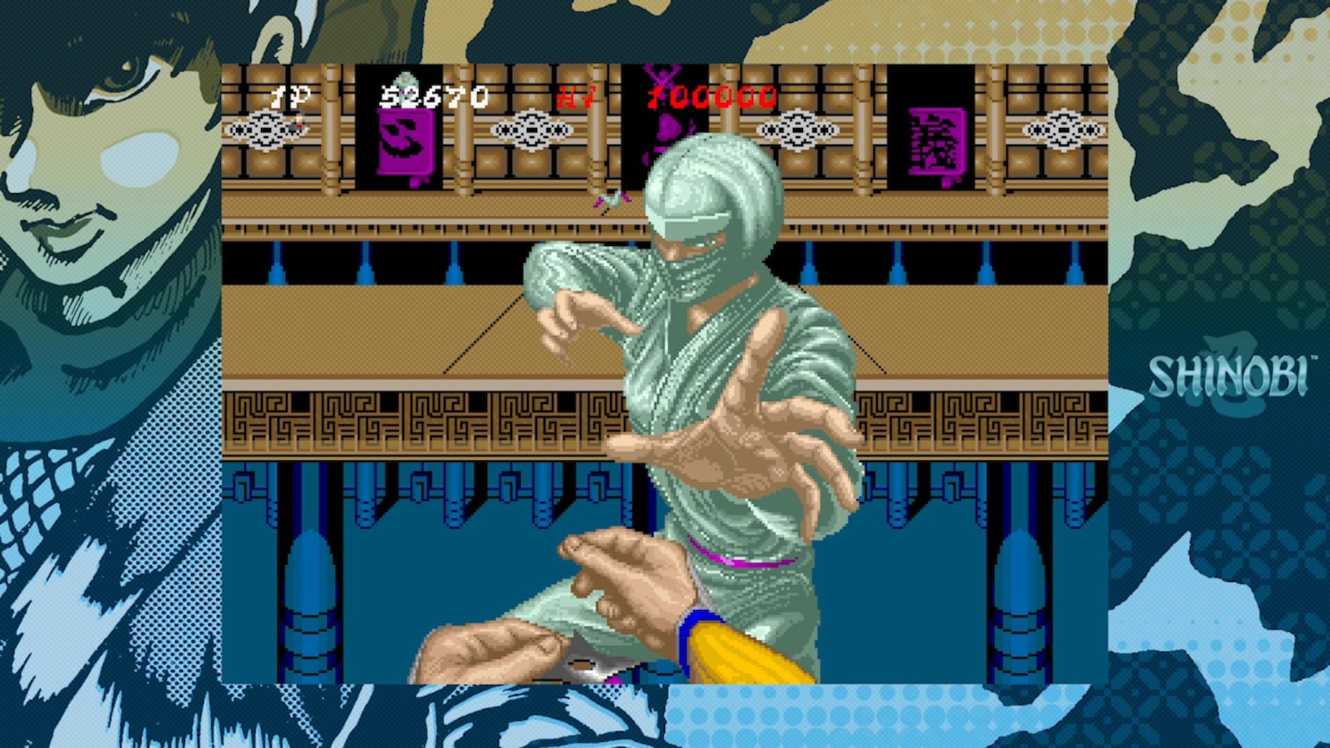 Sega Ages: Shinobi screenshot 1