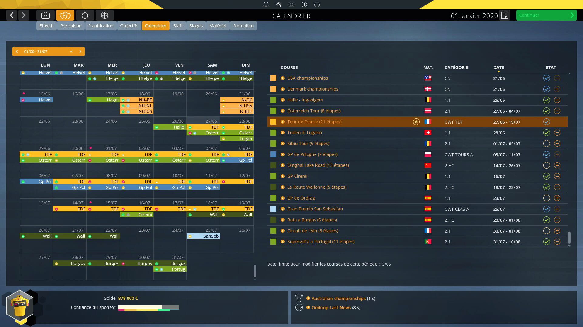 Pro Cycling Manager 2020 screenshot 1