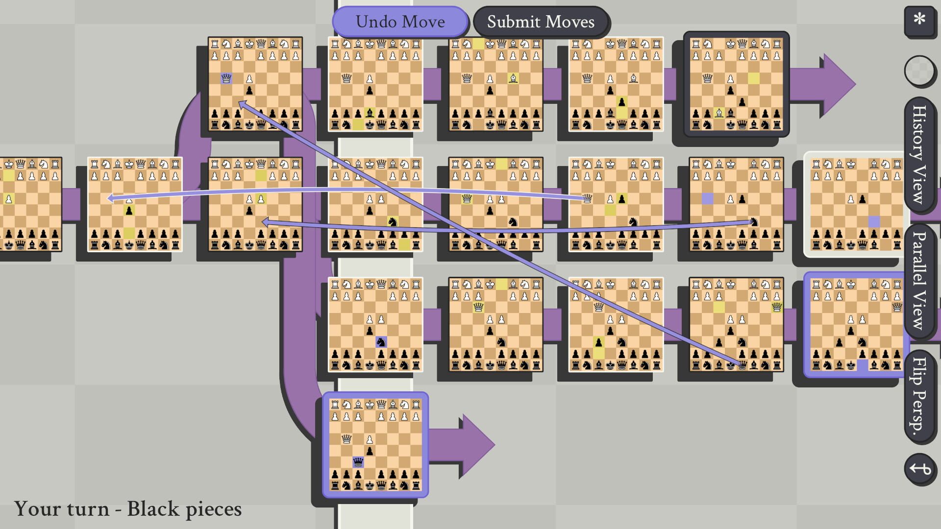 5D Chess With Multiverse Time Travel screenshot 1