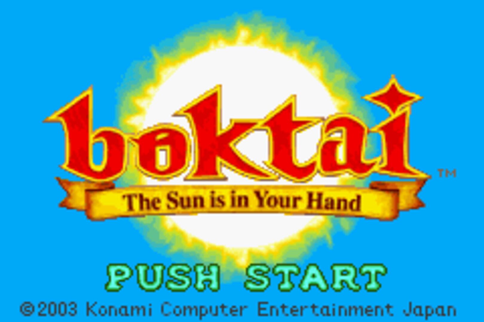 Boktai: The Sun Is in Your Hand screenshot 1
