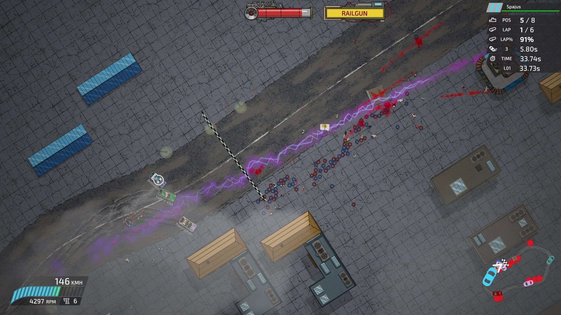 Bloody Rally Show screenshot 1