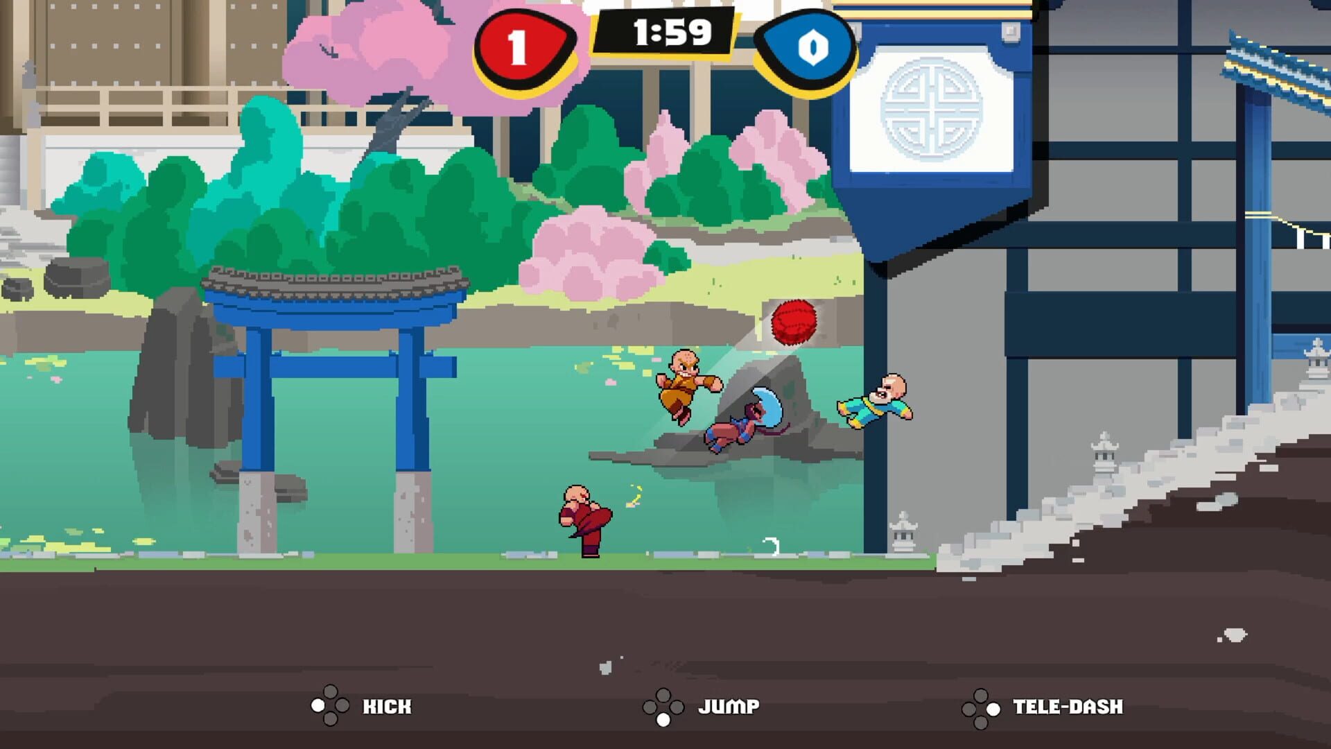 KungFu Kickball screenshot 1