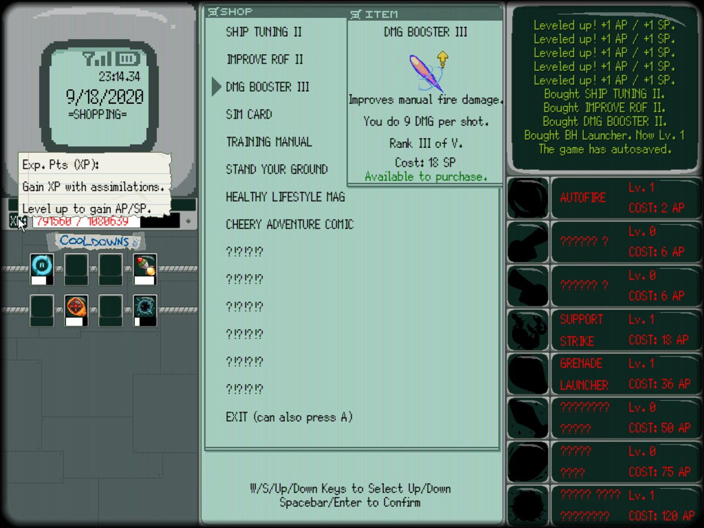 Space/Mech/Pilot screenshot 1