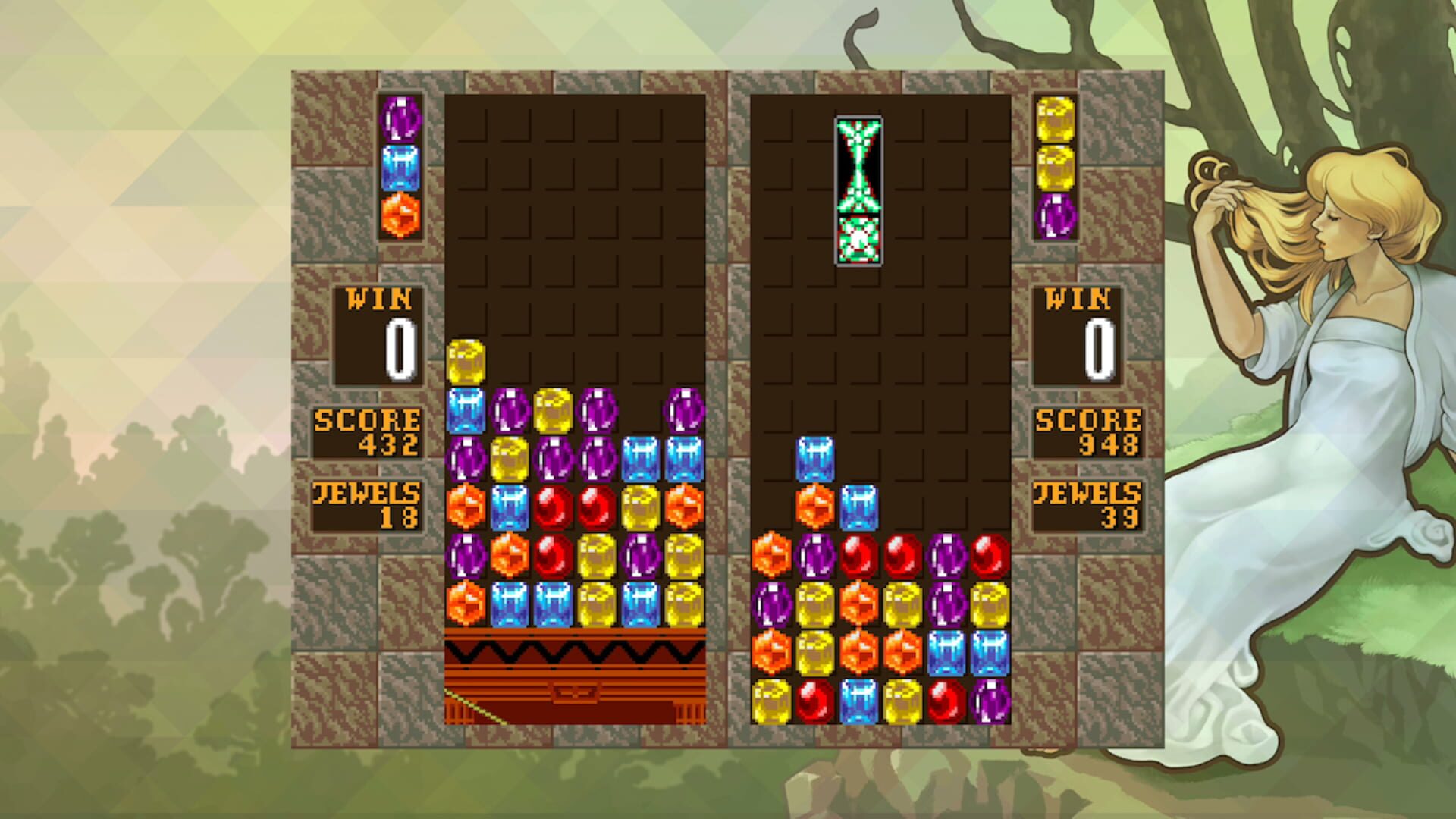 Sega Ages Columns II: The Voyage Through Time screenshot 1
