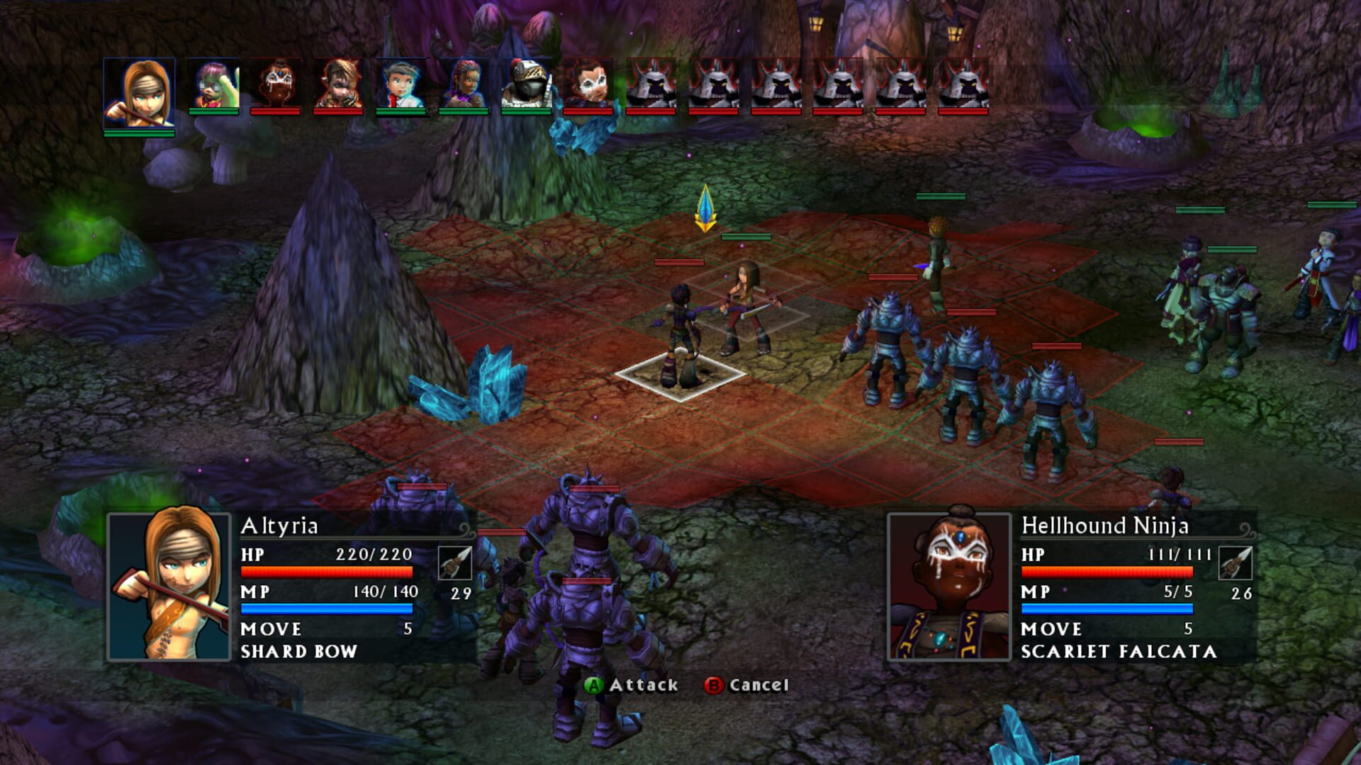 Vandal Hearts: Flames of Judgment screenshot 1