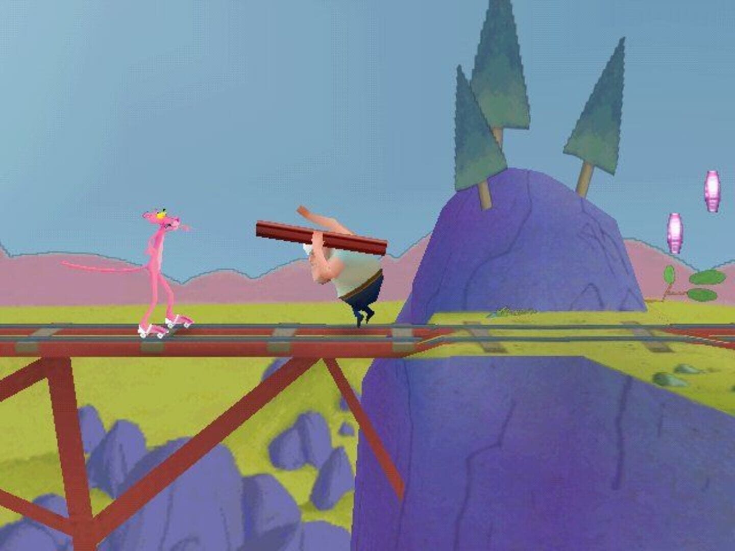 Pink Panther: Pinkadelic Pursuit screenshot 1