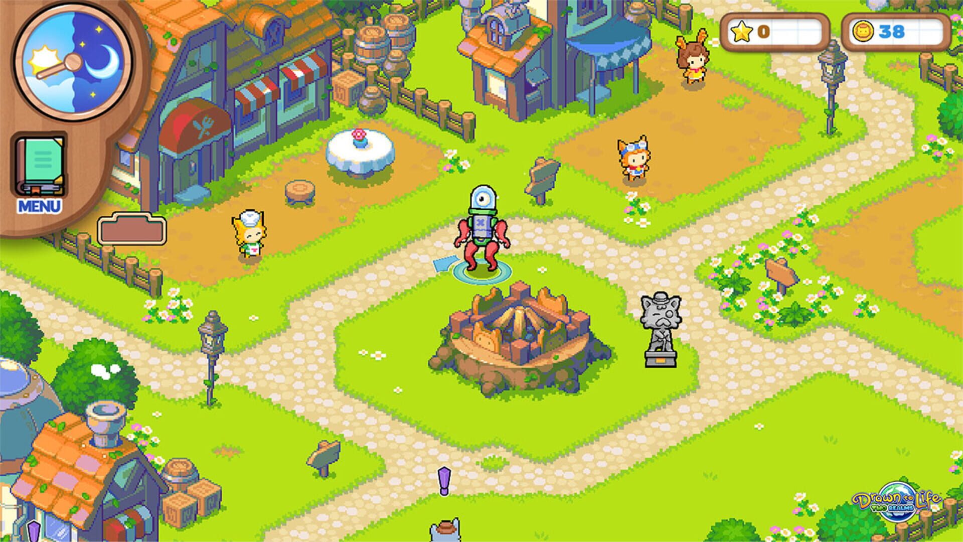 Drawn to Life: Two Realms screenshot 1