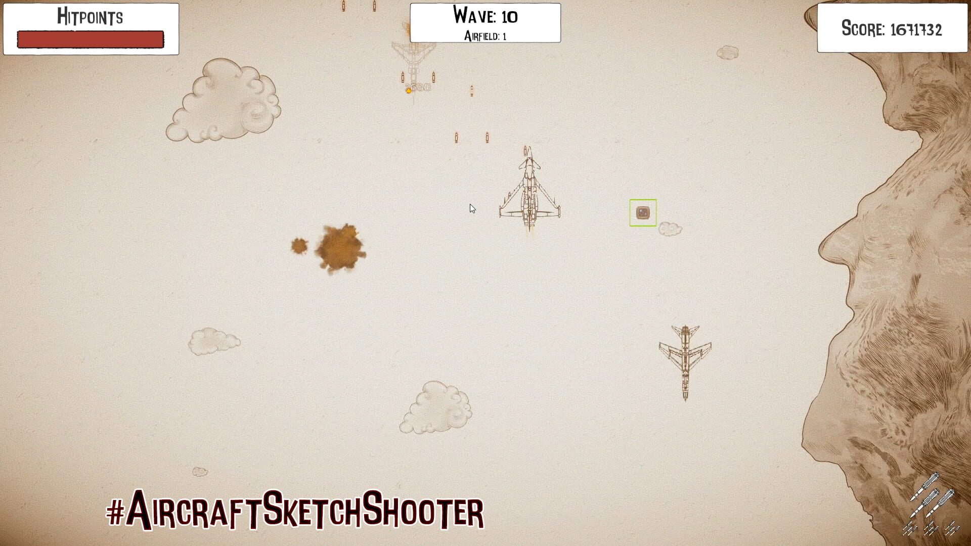 Aircraft Sketch Shooter screenshot 1