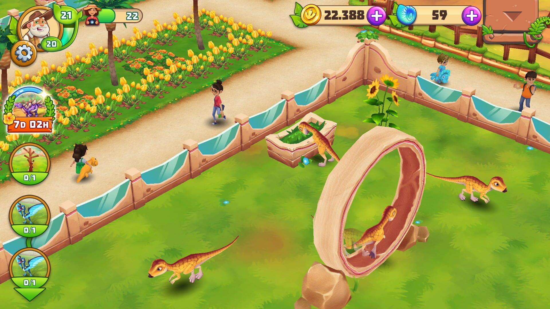 Dinosaur Park: Primeval Zoo screenshot 1
