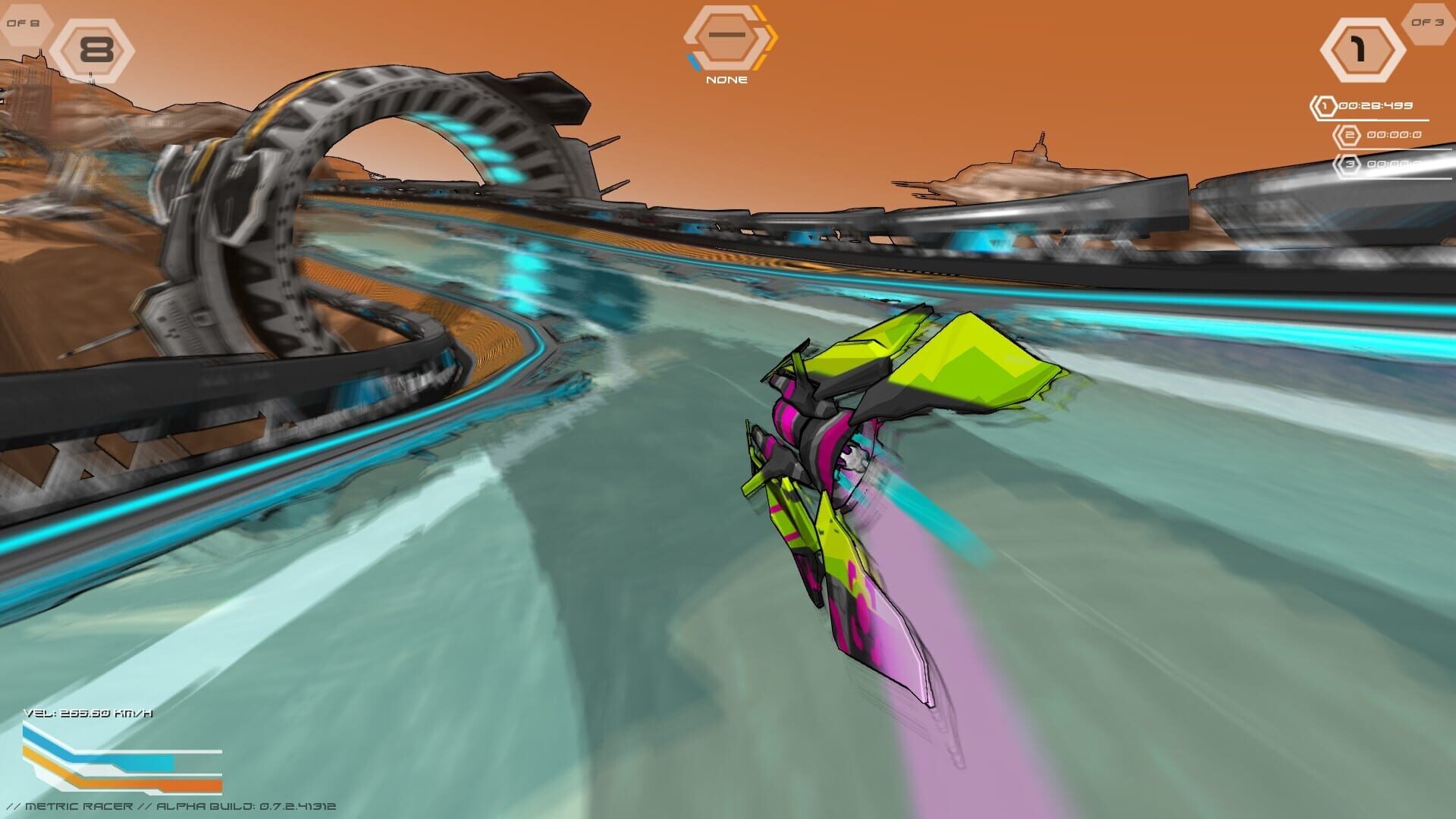 Metric Racer screenshot 1