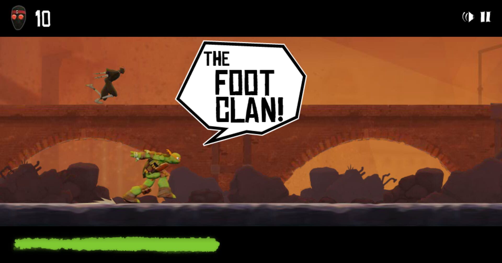 Teenage Mutant Ninja Turtles: Sewer Run screenshot 1