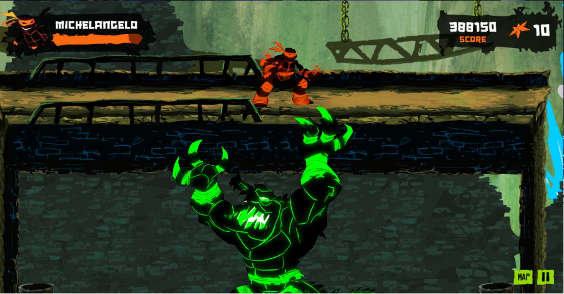 Teenage Mutant Ninja Turtles: Dark Horizons screenshot 1